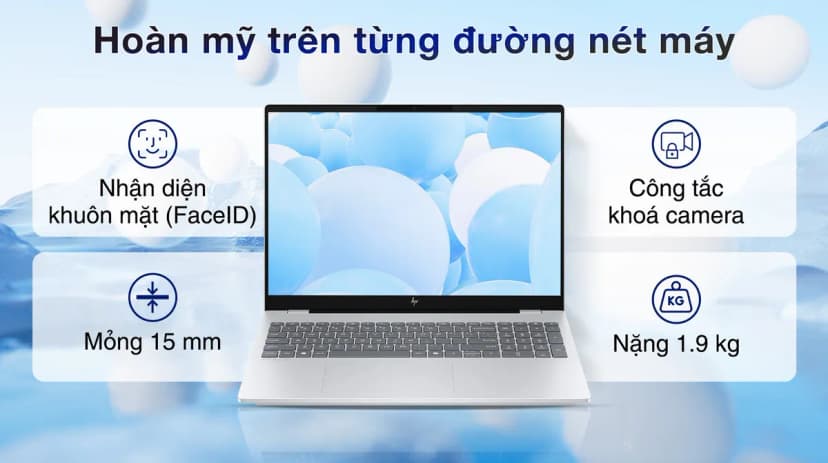 Laptop HP OmniBook 7 16 az0040TU - C2DR3PA (Core 9 270H, 32GB, 512GB, WUXGA, OfficeH24+365, Win11) - Giá rẻ nhất hôm nay - Ảnh 2
