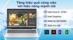 Laptop HP OmniBook 7 16 az0040TU - C2DR3PA (Core 9 270H, 32GB, 512GB, WUXGA, OfficeH24+365, Win11) - Giá rẻ nhất hôm nay - Ảnh 3