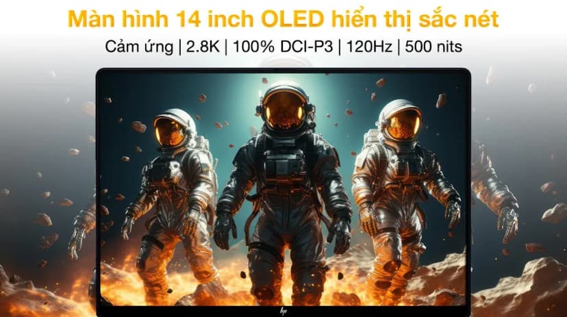 Laptop HP OmniBook UF 14 fh0097TU - BZ7S3PA (Ultra 7 258V, 32GB, 1TB, 2.8K OLED 120Hz, Cảm ứng, OfficeH24, Win11) - Giá rẻ nhất hôm nay - Ảnh 5