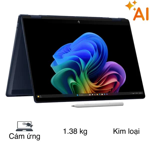 So sánh giá Laptop HP OmniBook X Flip 14 fm0076TU - BZ7P6PA (Ultra 7 258V, 32GB, 512GB, WUXGA, Cảm ứng, OfficeH24, Win11) rẻ nhất? - Ảnh 2