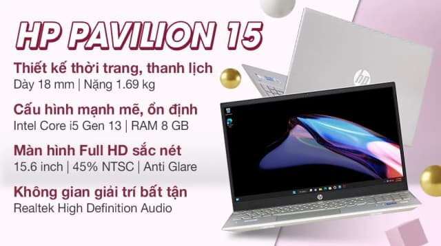So sánh giá Laptop HP Pavilion 15 eg3094TU - 8C5L5PA (i5 1335U, 8GB, 512GB, Full HD, Win11) rẻ nhất? - Ảnh 15