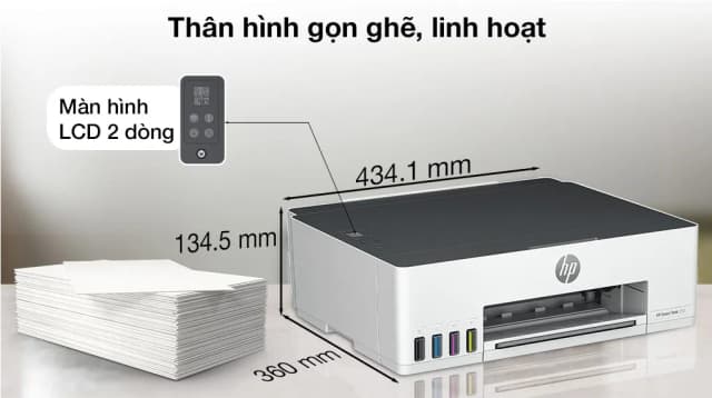 So sánh giá Máy in phun màu đơn năng HP Smart Tank 210 Wifi (3D4L3A) rẻ nhất? - Ảnh 2