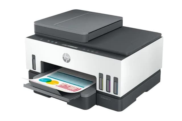 So sánh giá Máy in phun màu đa năng HP Smart Tank 750 Wifi (6UU47A) rẻ nhất? - Ảnh 2