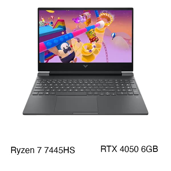 Laptop HP Gaming VICTUS 15 fb3115AX - BX9C9PA (R7 7445HS, 16GB, 512GB, RTX4050 6GB, Full HD 144Hz, Win11) - 1