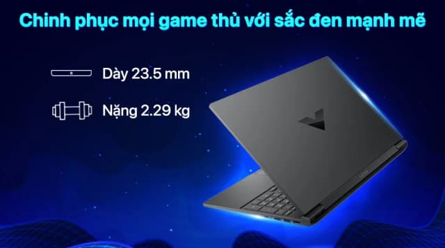 Laptop HP Gaming VICTUS 15 fb3115AX - BX9C9PA (R7 7445HS, 16GB, 512GB, RTX4050 6GB, Full HD 144Hz, Win11) - 17