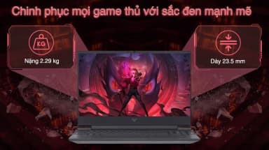 Laptop HP Gaming VICTUS 15 fb3115AX - BX9C9PA (R7 7445HS, 16GB, 512GB, RTX4050 6GB, Full HD 144Hz, Win11) - 9