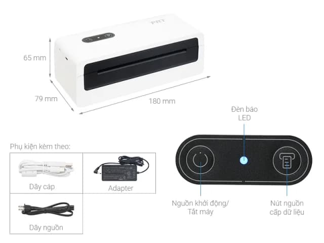 Máy in nhiệt HPRT N43BT Bluetooth - Ảnh 9