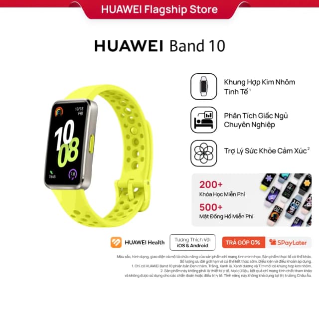 So sánh giá Vòng đeo tay thông minh Huawei Band 10 viền nhôm rẻ nhất? - Ảnh 20