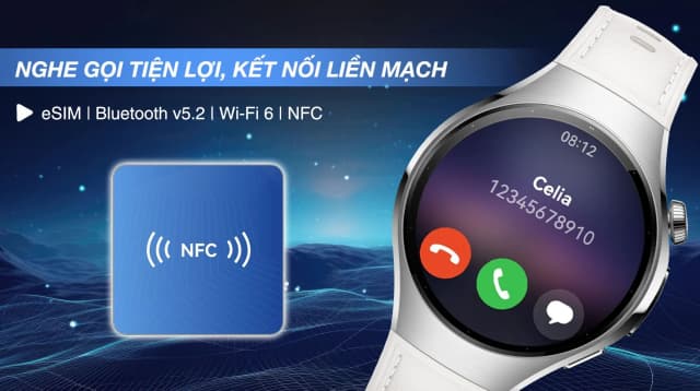 So sánh giá Huawei Watch 5 42mm viền thép dây composite Trắng rẻ nhất? - Ảnh 4