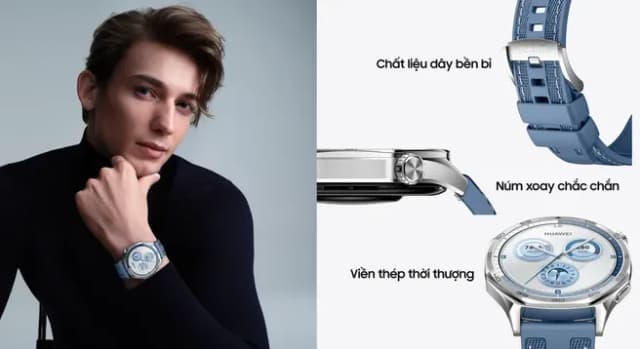 So sánh giá Huawei Watch 5 46mm viền thép dây cao su rẻ nhất? - Ảnh 20