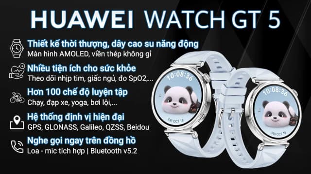 So sánh giá Huawei Watch GT 5 41mm viền thép dây cao su rẻ nhất? - Ảnh 10