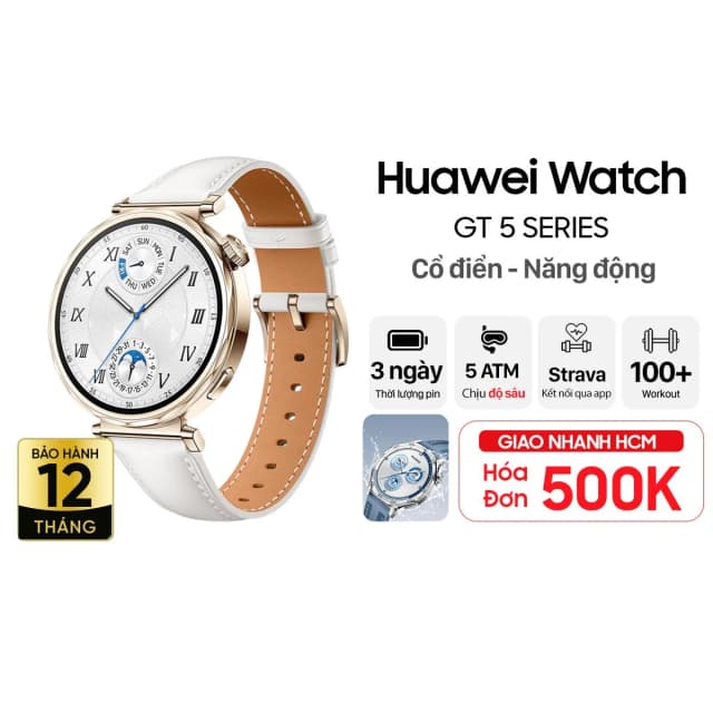 Top 1 so sánh giá Huawei Watch GT 5 41mm viền thép dây da - Tìm sản phẩm giá rẻ nhất - Ảnh 17