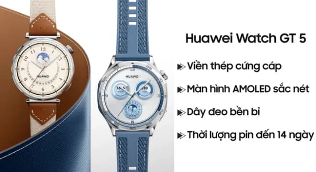 So sánh giá Huawei Watch GT 5 41mm viền thép dây Milanese rẻ nhất? - Ảnh 8