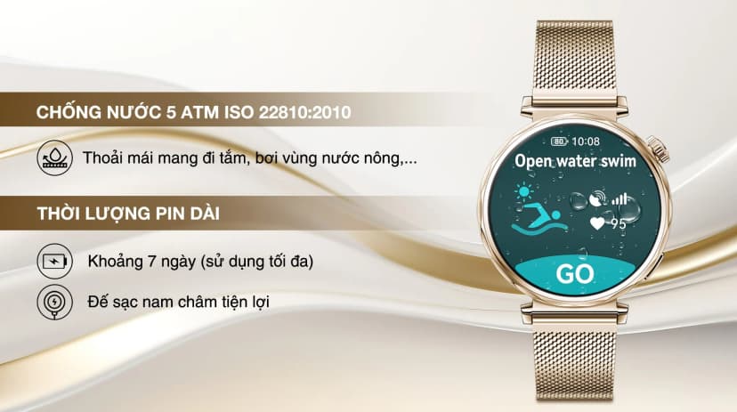 So sánh giá Huawei Watch GT 5 41mm viền thép dây Woven - Tìm sản phẩm giá rẻ nhất - Ảnh 11