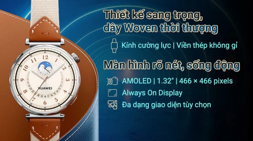 So sánh giá Huawei Watch GT 5 41mm viền thép dây Woven - Tìm sản phẩm giá rẻ nhất - Ảnh 12