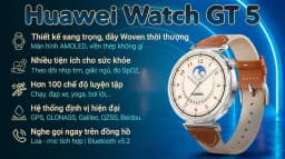 So sánh giá Huawei Watch GT 5 41mm viền thép dây Woven - Tìm sản phẩm giá rẻ nhất - Ảnh 3