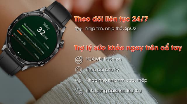 So sánh giá Huawei Watch GT 5 46mm viền thép dây cao su rẻ nhất? - Ảnh 11