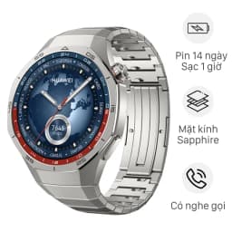 Huawei Watch GT 5 Pro 46mm viền Titanium dây Titanium - Giá rẻ nhất hôm nay - Ảnh 1