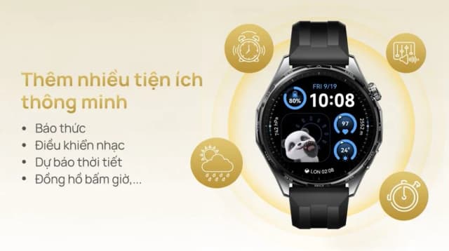 So sánh giá Huawei Watch GT 6 46mm viền thép dây cao su rẻ nhất? - Ảnh 12