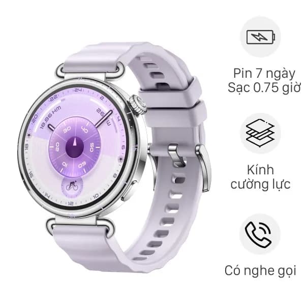 So sánh giá Huawei Watch GT 6 41mm viền thép dây cao su rẻ nhất? - Ảnh 3