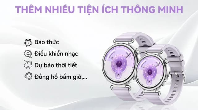 So sánh giá Huawei Watch GT 6 41mm viền thép dây cao su rẻ nhất? - Ảnh 5