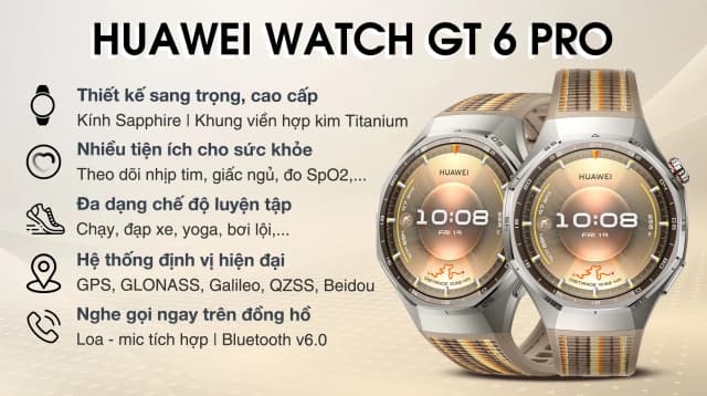 So sánh giá Huawei Watch GT 6 Pro 46mm viền Titanium dây Titanium rẻ nhất? - Ảnh 11