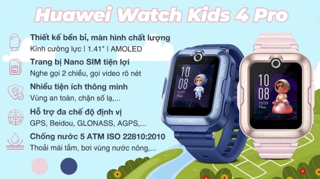 So sánh giá Đồng hồ định vị trẻ em Huawei Watch Kids 4 Pro rẻ nhất? - Ảnh 2