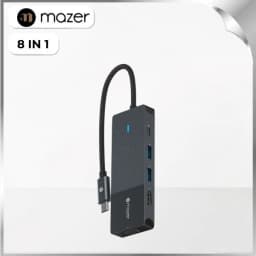 Hub chuyển đổi Type-C 8 in 1 Mazer M-UC2MULTI7005-BK - Giá rẻ nhất hôm nay - Ảnh 1