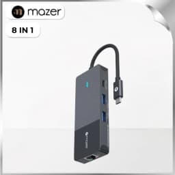 Hub chuyển đổi Type-C 8 in 1 Mazer M-UC2MULTI7007-BK - Giá rẻ nhất hôm nay - Ảnh 1