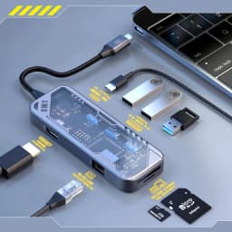 Hub chuyển đổi Type C 8 in 1 MicroPack Expand 8 MDC N8T - Giá rẻ nhất hôm nay - Ảnh 2
