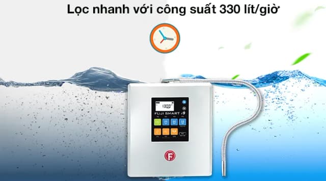 So sánh giá Máy lọc nước điện giải ion kiềm Fuji Smart i9 10 tấm điện cực rẻ nhất? - Ảnh 2