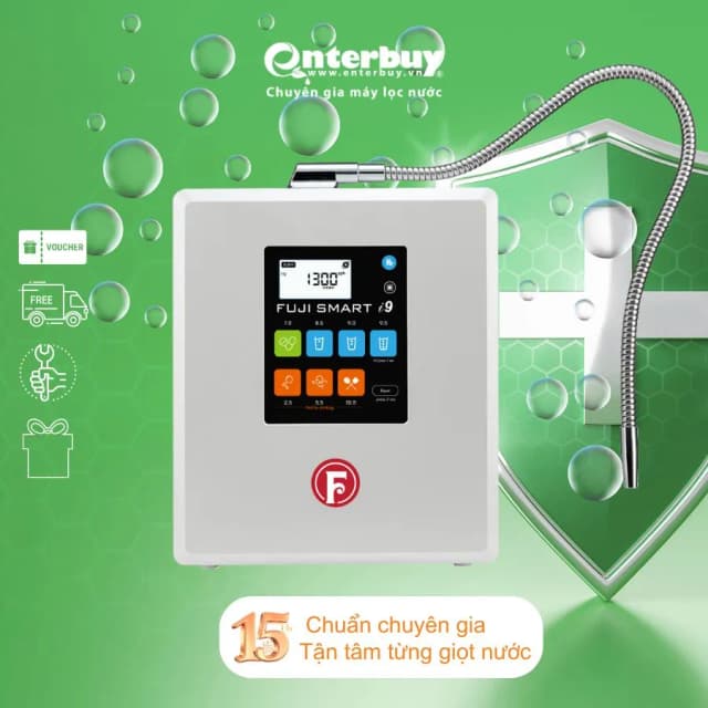 So sánh giá Máy lọc nước điện giải ion kiềm Fuji Smart i9 10 tấm điện cực rẻ nhất? - Ảnh 14