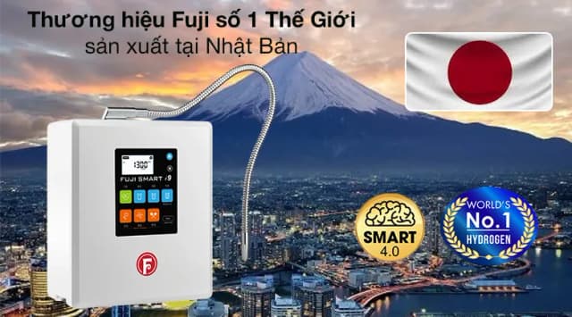 So sánh giá Máy lọc nước điện giải ion kiềm Fuji Smart i9 10 tấm điện cực rẻ nhất? - Ảnh 16