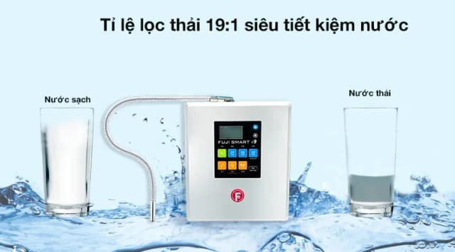 So sánh giá Máy lọc nước điện giải ion kiềm Fuji Smart i9 10 tấm điện cực rẻ nhất? - Ảnh 17