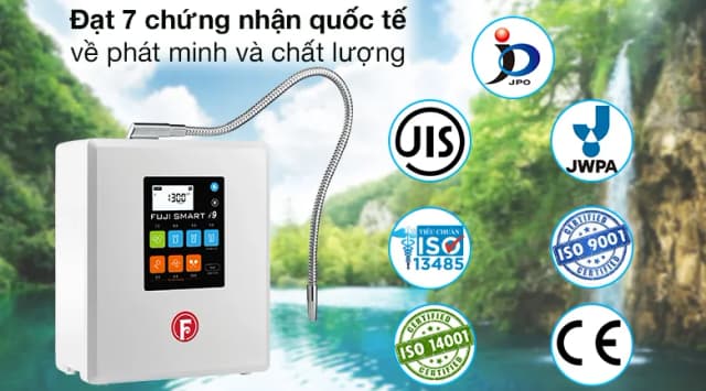 So sánh giá Máy lọc nước điện giải ion kiềm Fuji Smart i9 10 tấm điện cực rẻ nhất? - Ảnh 10
