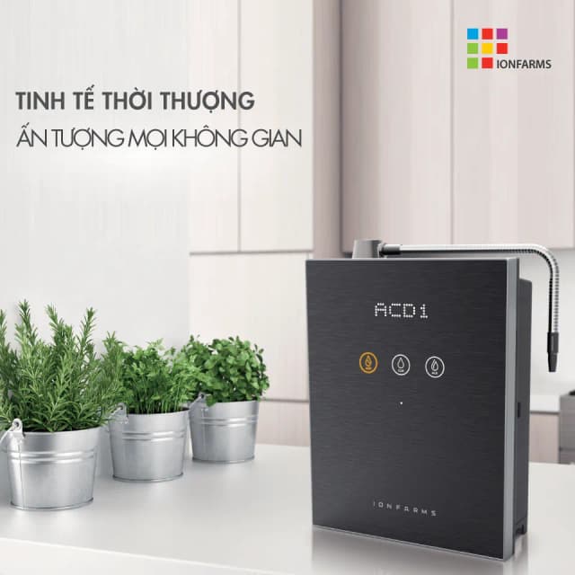 Top 1 so sánh giá Máy lọc nước điện giải ion kiềm IonFarms Alpha-1700 7 tấm điện cực - Tìm sản phẩm giá rẻ nhất - Ảnh 17