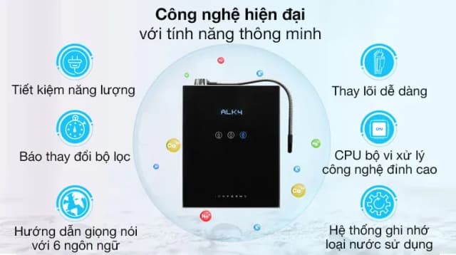 Top 1 so sánh giá Máy lọc nước điện giải ion kiềm IonFarms Alpha-1700 7 tấm điện cực - Tìm sản phẩm giá rẻ nhất - Ảnh 18