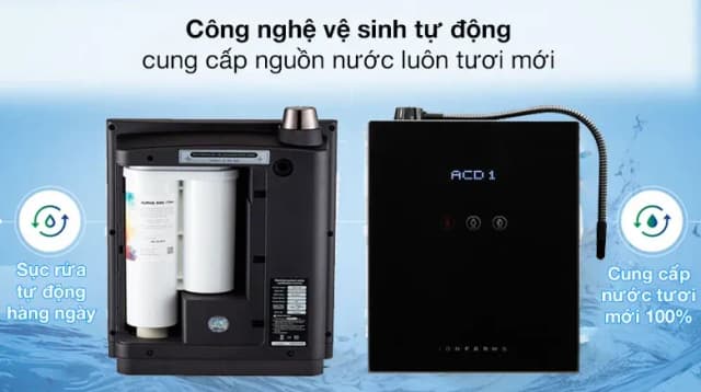 Top 1 so sánh giá Máy lọc nước điện giải ion kiềm IonFarms Alpha-1700 7 tấm điện cực - Tìm sản phẩm giá rẻ nhất - Ảnh 9