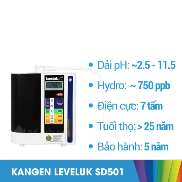 Top 1 so sánh giá Máy lọc nước điện giải ion kiềm Kangen LeveLuk SD501 7 tấm điện cực - Tìm sản phẩm giá rẻ nhất - Ảnh 16