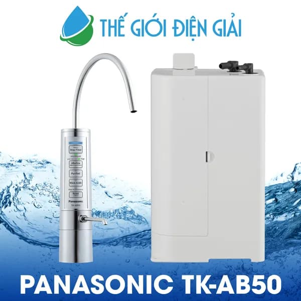 Máy lọc nước điện giải ion kiềm Panasonic TK-AB50 5 tấm điện cực - Ảnh 6