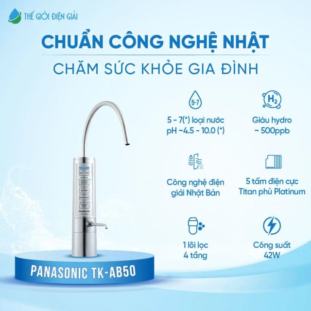 Top 1 so sánh giá Máy lọc nước điện giải ion kiềm Panasonic TK-AB50 5 tấm điện cực - Tìm sản phẩm giá rẻ nhất - Ảnh 4