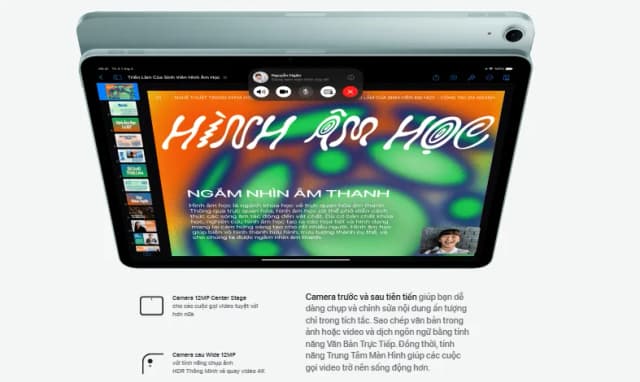 Máy tính bảng iPad Air M3 11 inch 5G 256GB - 16