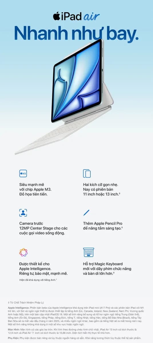 So sánh giá Máy tính bảng iPad Air M3 11 inch WiFi 1TB - Tìm sản phẩm giá rẻ nhất - Ảnh 2