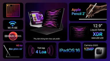 Máy tính bảng iPad Pro M2 12.9 inch WiFi 512GB - 18