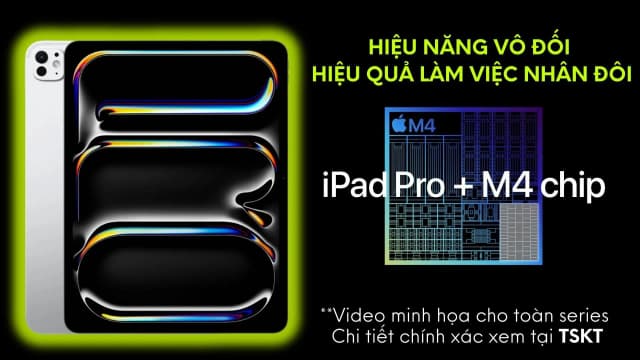 Máy tính bảng iPad Pro M4 11 inch WiFi 1TB - 12