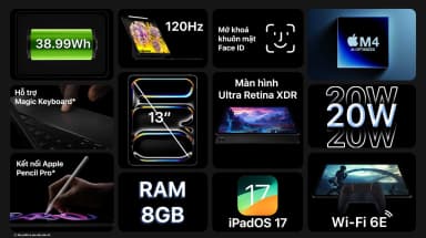 Máy tính bảng iPad Pro M4 13 inch WiFi 256GB - 11