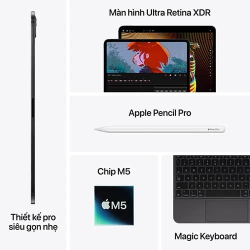 So sánh giá Máy tính bảng iPad Pro M5 11 inch WiFi 512GB - Tìm sản phẩm giá rẻ nhất - Ảnh 6