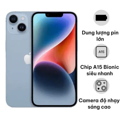 Điện thoại iPhone 14 128GB - 15