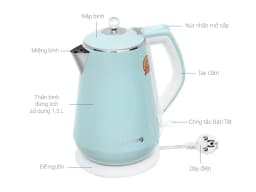 Bình đun siêu tốc Joyoung 1.5 lít JEK-188 - Giá rẻ nhất hôm nay - Ảnh 11