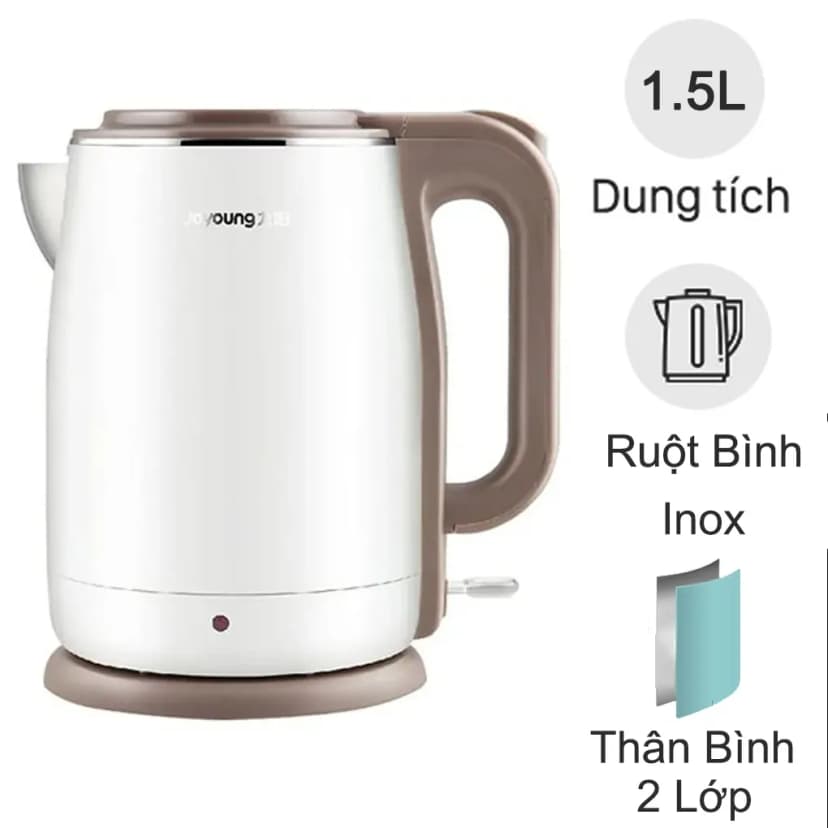 Bình đun siêu tốc Joyoung 1.5 lít JEK-188 - Giá rẻ nhất hôm nay - Ảnh 14